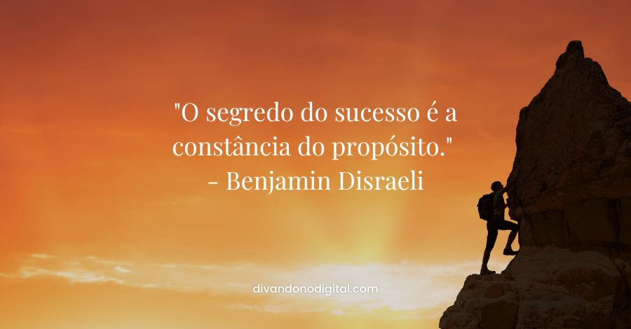 Frases motivacionais curtas sobre sucesso.