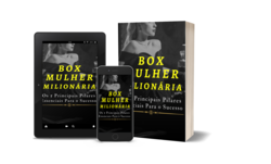 Box Mulher Milionária, torne-se uma mulher de sucesso financeiro e emocional (foto ilustrativa do e-book)